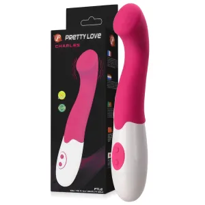 PRETTY LOVE „CHARLES” – VIBRATOR DIN SILICON – 30 FUNCŢII DE VIBRAŢII - LBB 014221