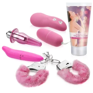 LOVE BOX PINK set de gadgeturi erotice pentru femei - 79350551