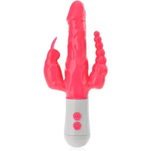 VIBRATOR IEPURAȘ CLITORIDIAN ȘI SONDĂ ANALĂ - 10 FUNCȚII - 73823160