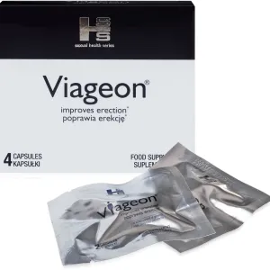 VIAGEON SUPLIMENT ALIMENTAR PENTRU ÎMBUNĂTĂȚIREA ERECȚIEI 4 CAPSULE - 79518075