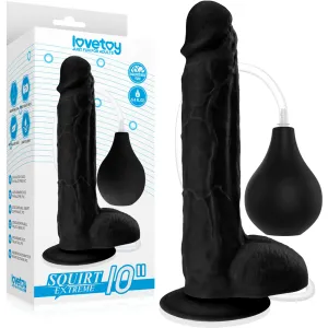 PENIS MARE 26cm CU EJACULARE DILDO REALIST PE VENTUZĂ - 73041081