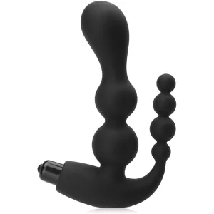 VIBRATOR CU BILE ANAL-VAGINAL, PLĂCERE DUBLĂ - 72216197