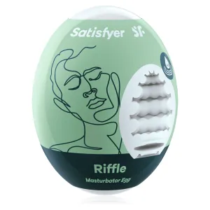 Satisfyer Riffle Egg ouă cu gel masturbator pentru bărbați - 77110207