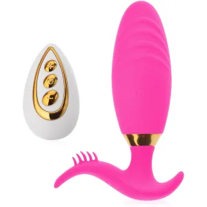 OU VIBRATOR AUTO-STIMULATOR PENTRU VAGIN ȘI CLITORIS CU TELECOMANDĂ - 10 FUNCȚII + 6 INTENSITĂȚI - 73429944