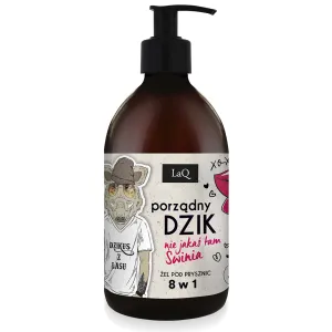 Gel de duș vegan pentru bărbați PORZĄDNY DZIK 500 ml - 77127011